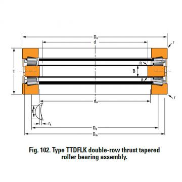 Bearing T12100 Thrust Race Single