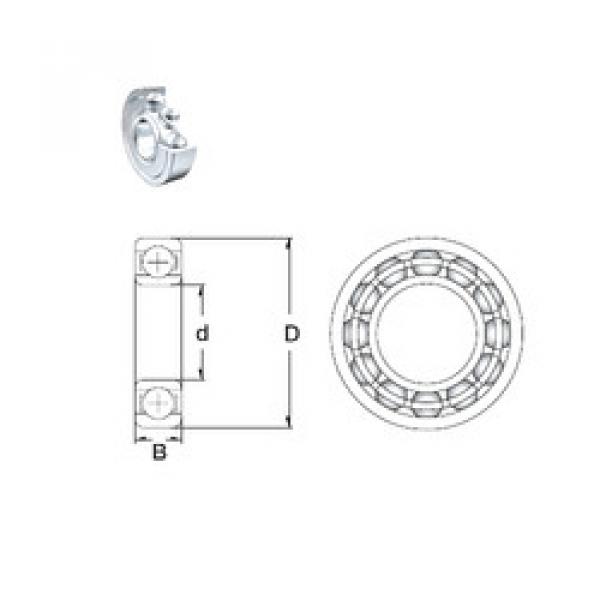 Rolamentos S16100-2Z ZEN #1 image