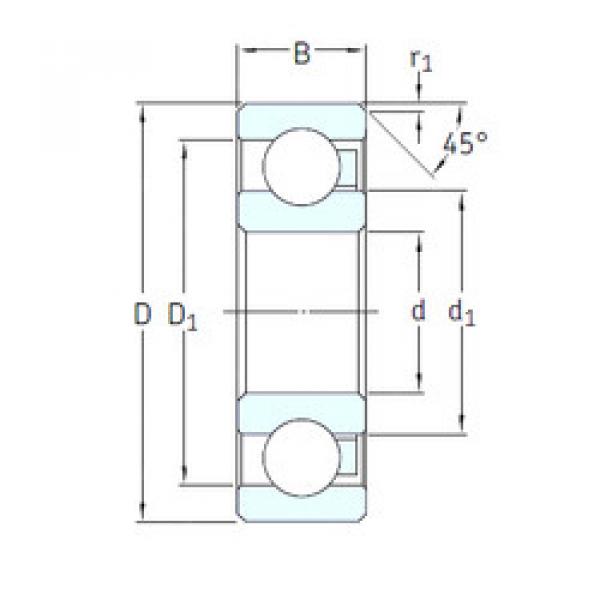 Rolamentos 6205/HR11QN SKF #1 image