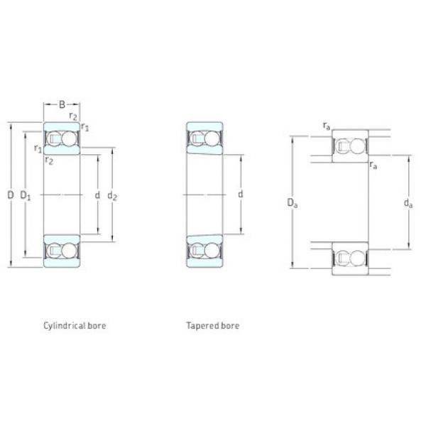 Rolamentos 2200E-2RS1TN9 SKF #1 image