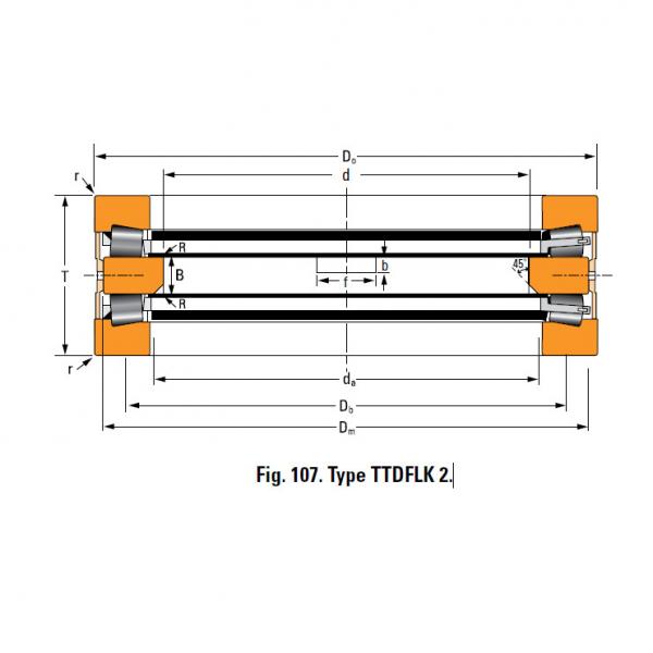 Bearing T8010DW Thrust Race Double #3 image